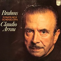Hoechst : Arrau - Brahms Sonata No. 3, Scherzo